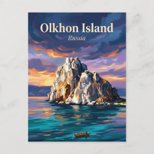 Olkhon-Insel Russland Postkarte