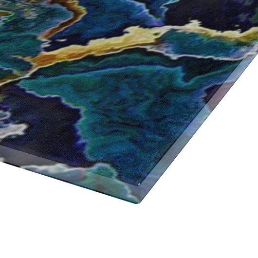 Ölkippplatte Schneidebrett (Ecke)