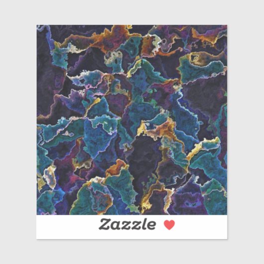 Ölklemme Aufkleber (Blatt)