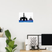 Öllagerplakat Poster (Heimbüro)