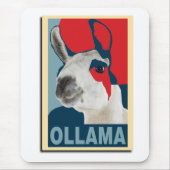 Ollama Obama - Mousepad (Vorne)