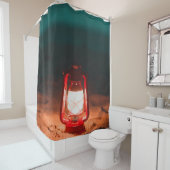 Öllampe Duschvorhang (Beispiel)