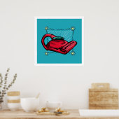 Öllampe Menorah Poster (Küche)