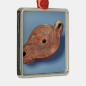 Öllampe, vom Milo Silbernes Ornament (Rechts)