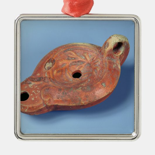 Öllampe, vom Milo Silbernes Ornament (Vorne)