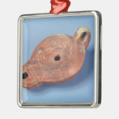 Öllampe, vom Milo Silbernes Ornament (Links)