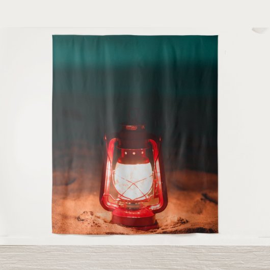 Öllampe Wandteppich (Vorderseite)