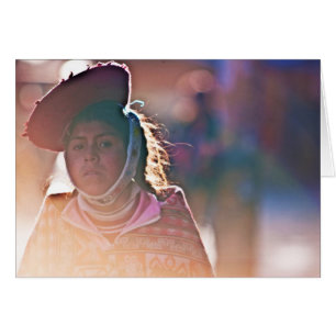 Ollantaytambo Mädchen