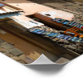 Ollantaytambo, Peru, Museumsstraße Poster (Ecke)