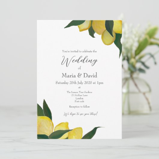 Ölleitungen Einladung (Stehend Vorderseite)