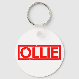 Ollie Briefmarke Schlüsselanhänger