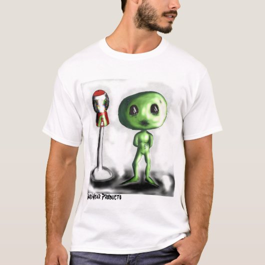 Ollie das unterschätzte alien (Teil 3) T-Shirt (Vorderseite)