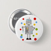 Ollie der Roboter Button (Vorne & Hinten)