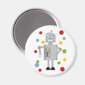 Ollie Der Roboter Magnet (Vorderseite/Rückseite)