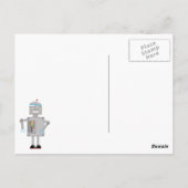 Ollie Der Roboter Postkarte (Rückseite)
