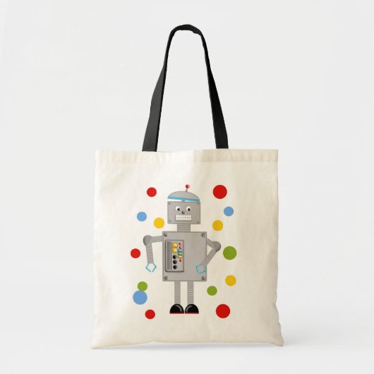 Ollie der Roboter Tragetasche (Vorne)