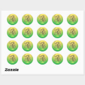 Ollie Gecko / Salamander / Lizard Sticker 1 (Blatt)