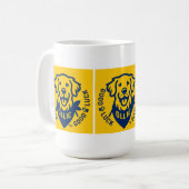 Ollie the Lucky Dog Tasse (Vorderseite Links)