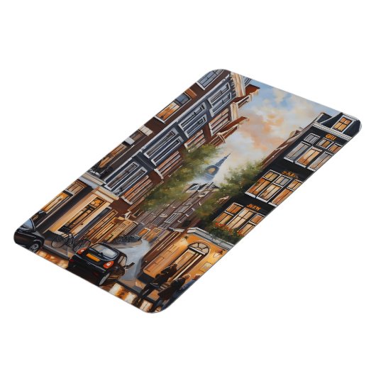 Ölmalerei Amsterdam Magnet (Linke Seite)