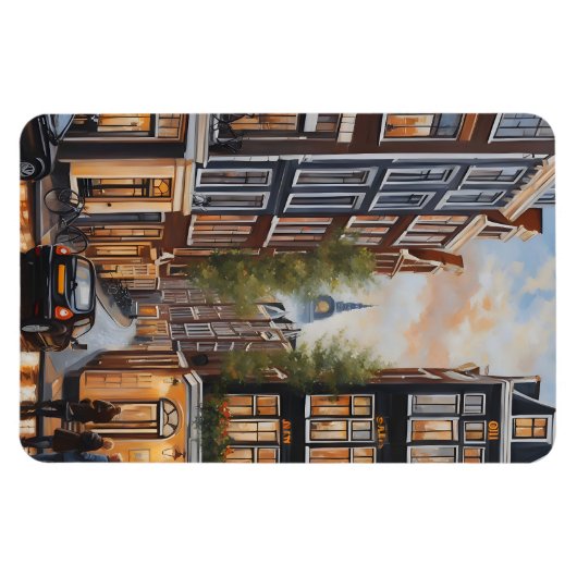 Ölmalerei Amsterdam Magnet (Horizontal)