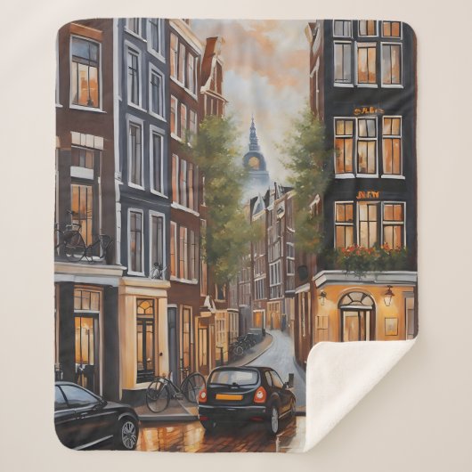 Ölmalerei Amsterdam Sherpadecke (Vorderseite)