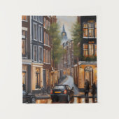 Ölmalerei Amsterdam Wandteppich (Vorderseite)