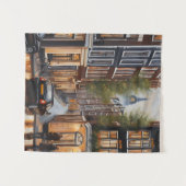 Ölmalerei Amsterdam Wandteppich (Vorderseite (Horizontal))