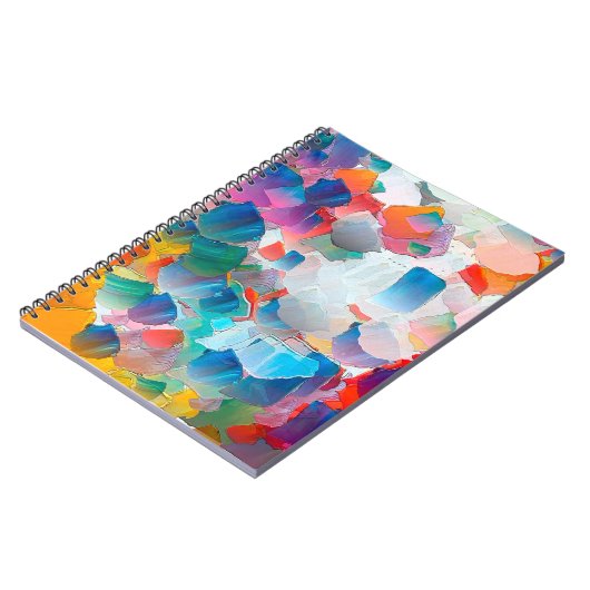 Ölmalerei auf Abstraktion. Hintergrund für kreativ Notizblock (Linke Seite)