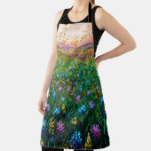  Ölmalerei auf Blume, wunderschöne Blume auf dem F Schürze (InSitu)