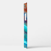 Ölmalerei auf Leinwand. Abstrakter Kunsthintergrun Case-Mate iPhone Hülle (Rückseite / Rechts)