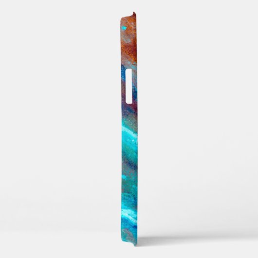 Ölmalerei auf Leinwand. Abstrakter Kunsthintergrun Case-Mate iPhone Hülle (Rückseite / Rechts)