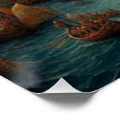 Ölmalerei der Renaissance Poster (Ecke)