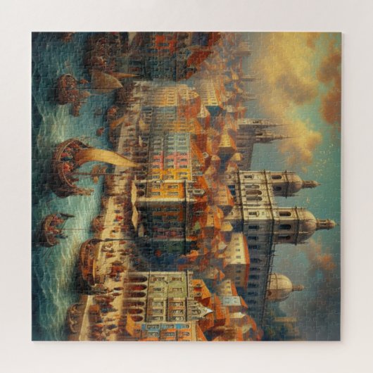 Ölmalerei der Renaissance Puzzle (Horizontal)