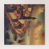 Ölmalerei der Renaissance Puzzle (Horizontal)