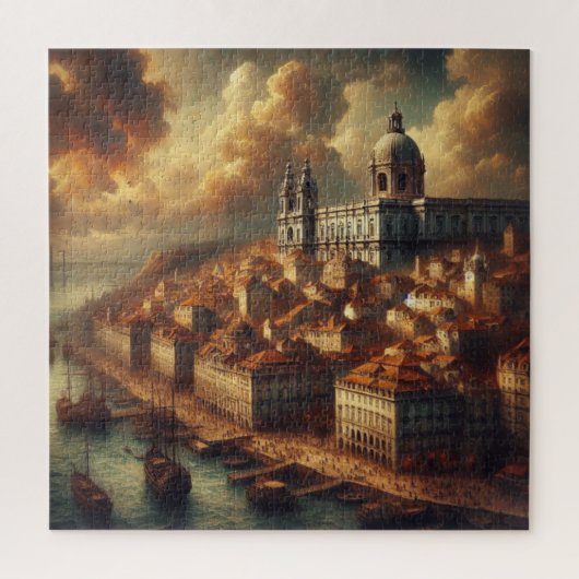 Ölmalerei der Renaissance Puzzle (Vertikal)