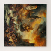 Ölmalerei der Renaissance Puzzle (Horizontal)