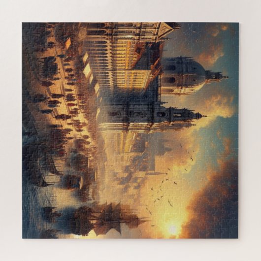 Ölmalerei der Renaissance Puzzle (Horizontal)