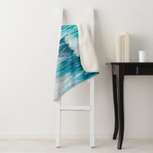  Ölmalerei eines schönen lila Sonnenuntergangs übe Sherpadecke (Beispiel)