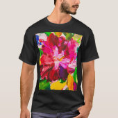 Ölmalerei, Impressionismus, Blume T-Shirt (Vorderseite)