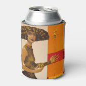 Ölmalerei: Mädchenportrait. Dosenkühler (Kanne Vorderseite)