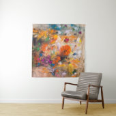 Ölmalerei mit schönem Herbstwald auf c Wandteppich (Beispiel (Horizontal))