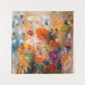 Ölmalerei mit schönem Herbstwald auf c Wandteppich (Vorderseite)