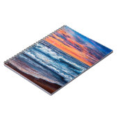 Ölmalerei von Ozean und Strand auf Leinwand. Rich  Notizblock (Linke Seite)