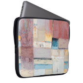 Ölmalereien für Künstler in mehrfarbiger Nahe abst Laptopschutzhülle (Vorne Rechts)