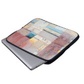 Ölmalereien für Künstler in mehrfarbiger Nahe abst Laptopschutzhülle (Vorne Knopf)