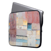 Ölmalereien für Künstler in mehrfarbiger Nahe abst Laptopschutzhülle (Vorderseite Links)