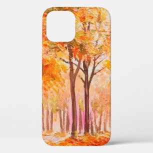 Ölmalerlandschaft - farbiger Herbstwald Case-Mate iPhone Hülle