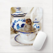 Ölmalteffekt Kick and Tee Cup in Studio Mousepad (Mit Mouse)