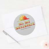 Ölmann, Ölbohrinsel, Ölfelgenaufkleber, Öl Runder Aufkleber (Umschlag)