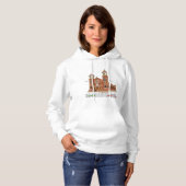 OLMC Logo Frauen Pullover Hoodie White (Vorne ganz)